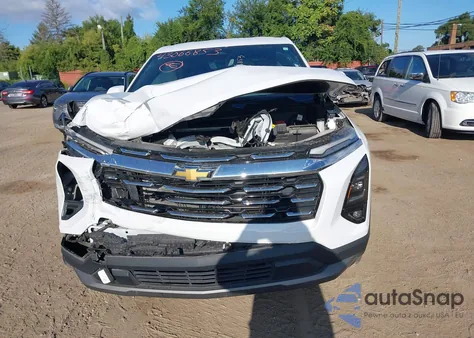 2025 Chevrolet Equinox Fwd Lt из США, поврежденный, VIN 3GNAXHEG4SL132616